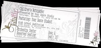 Dancing Show Ticket